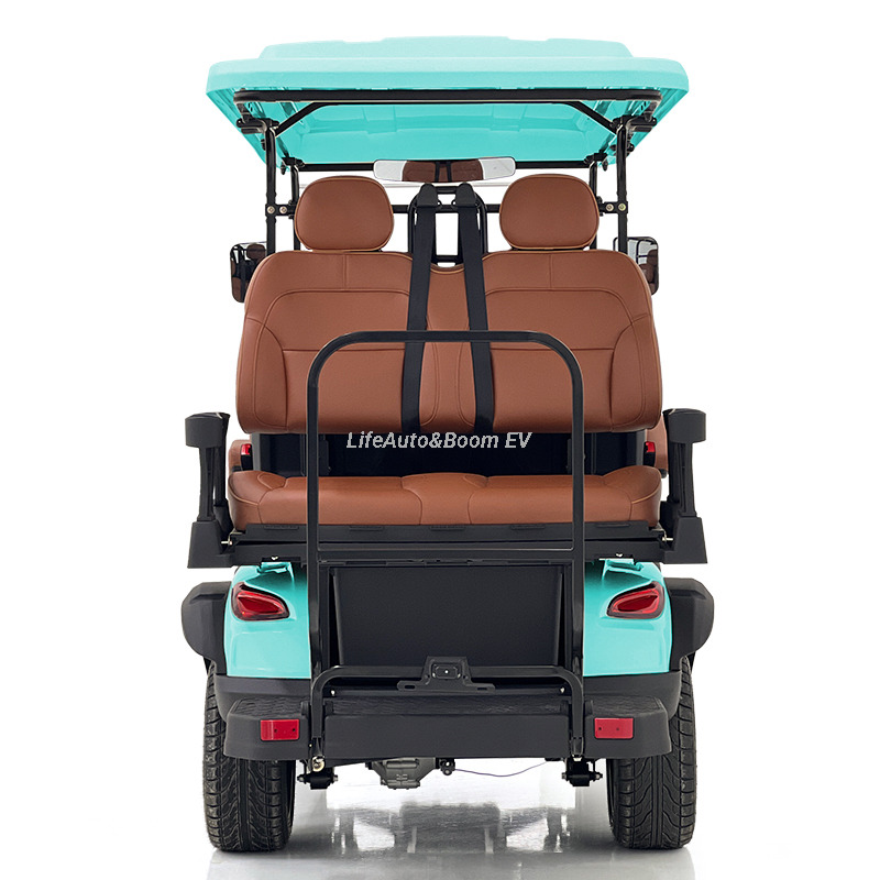 Hot-Selling Europe America DOT Certified 4-Seater Steel Electric Passenger Golf Carts New 2+2-Seater Electric Club Car
