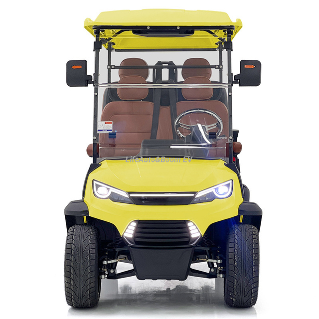 Customizable Off-Road 4-Seater Electric Golf Cart with Body Color and Seat Options