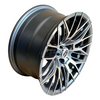 Aluminum Grey Golf Cart Wheel Hub BR14-29A ( 14x7-4-101.6-68.2-negative25)