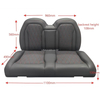 OEM Leather Golf Cart Seat with Diamond Quilting Stitching