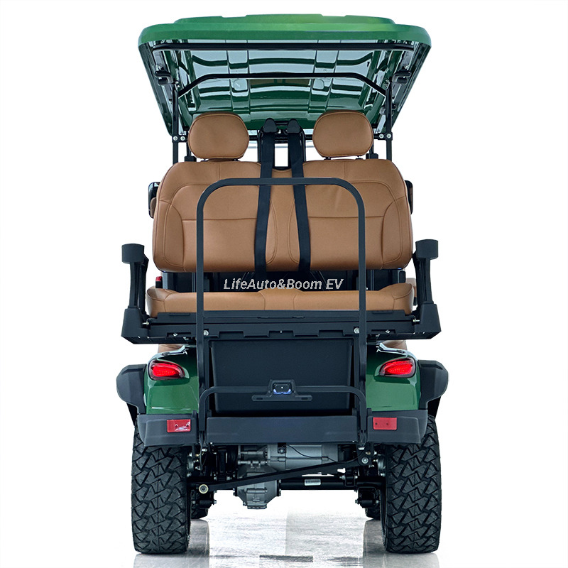 Best-Selling 2+2 Seater All-in-One 48V Electric Golf Cart Aluminum Frame Club Car with EEC and DOT Certificate