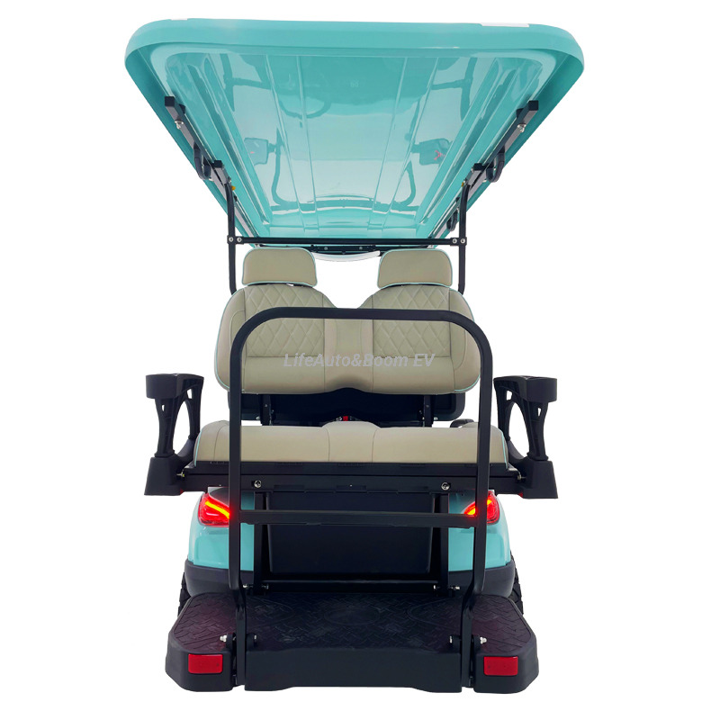 Factory Priced Electric Golf Cart with Comfort Seats & Responsive Brakes 48v Battery Voltage
