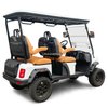 Ladies' 4-Seater Electric Golf Cart with Graceful Design and Unique Shape Compatible with Club Car