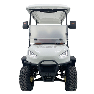 Durable Build Responsive Brakes Electric Golf Cart for Landscape Work