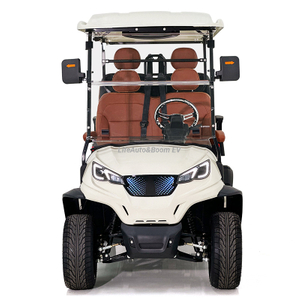 Compact Size Electric Golf Cart with 48v Battery Voltage Popular Choice for Landscape Work