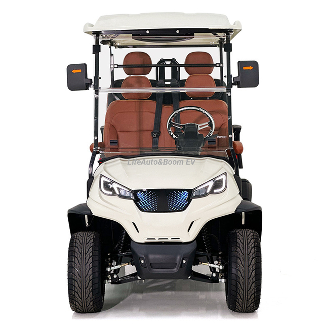 Compact Size Electric Golf Cart with 48v Battery Voltage Popular Choice for Landscape Work