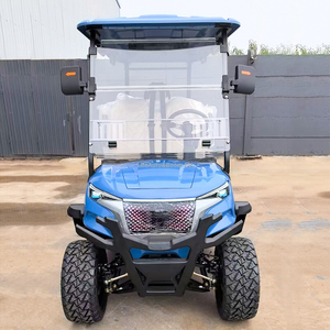 Customized 4-Seater Electric Golf Cart AC Motor and Lithium Battery for Sightseeing and Hunting