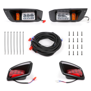 Electric Golf Carts LED Lighting Kit EZGO TXT Headlight Assembly 1996-2013 74001-G01