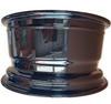 Brilliant Black Golf Cart Wheel Hub NBR14-13 (14x7-4-101.6-68.5-negative20)