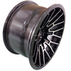aluminum brilliant black golf cart wheel hub NBR14-10(14x7-4-101.6-68.2-negative14)