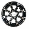 Aluminum Brilliant Black Golf Cart Wheel Hub NBR12-16（12x7-4-101.6-70-negative12）