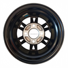Aluminum All-black Rivets Golf Cart Wheel Hub NBR12-28 (12x7-4-101.6-67.8-negative47)