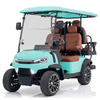 Hot-Selling Europe America DOT Certified 4-Seater Steel Electric Passenger Golf Carts New 2+2-Seater Electric Club Car