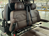 Brown Ergonomic Golf Cart Seat Equipped with Adjustable Armrests And Comfortable Headrest