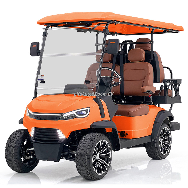 Best-Selling 4-Seater Electric Children's Golf Cart with Ball Retriever