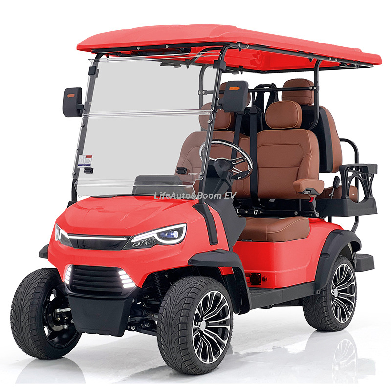 Chinese Electric Golf Carts for Sale 72V Lithium Custom Version 2 4 6-Seater Models Club Series