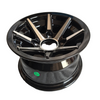 Brilliant Black​ Golf Cart Wheel Hub 10x6-4-101.6-70-0 （NBR10-02)