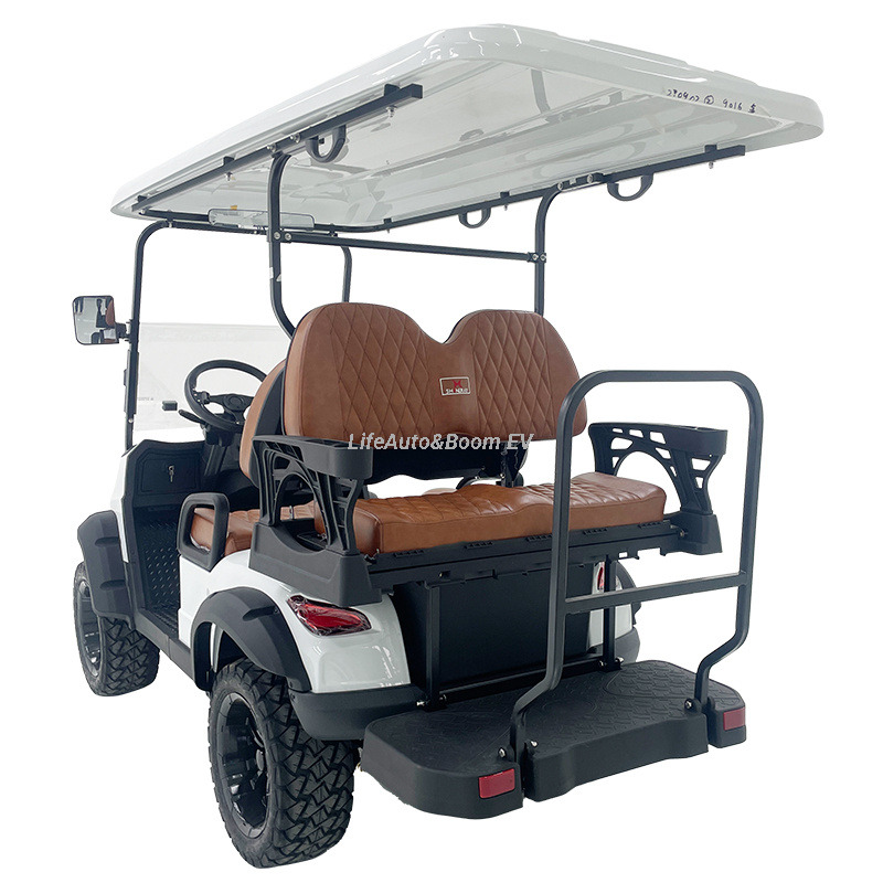 Durable Build Responsive Brakes Electric Golf Cart for Landscape Work