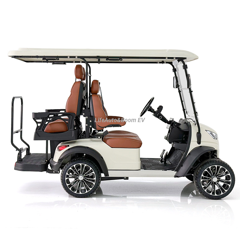 Compact Size Electric Golf Cart with 48v Battery Voltage Popular Choice for Landscape Work