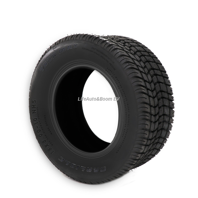 4-Wheel Sightseeing & Golf Carts CARLSTAR 4-Ply 18X8.0-10 Single Tire 