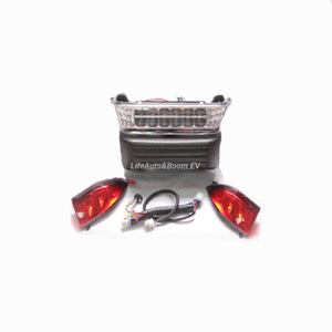 Club Car Precedent LED Headlight Assembly - Complete Golf Cart Lighting Kit (Part #102524801-1)