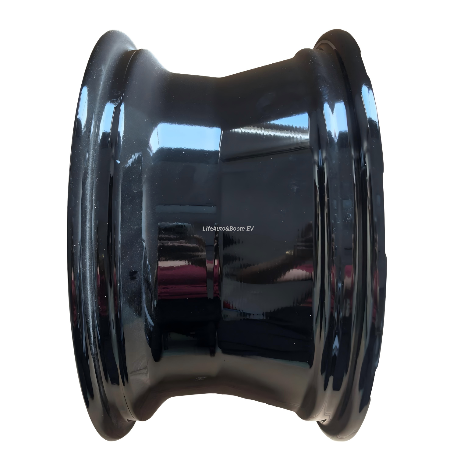 All-black Golf Cart Wheel Hub NBR14-09B (14x7-4-101.6-70-negative12.7)