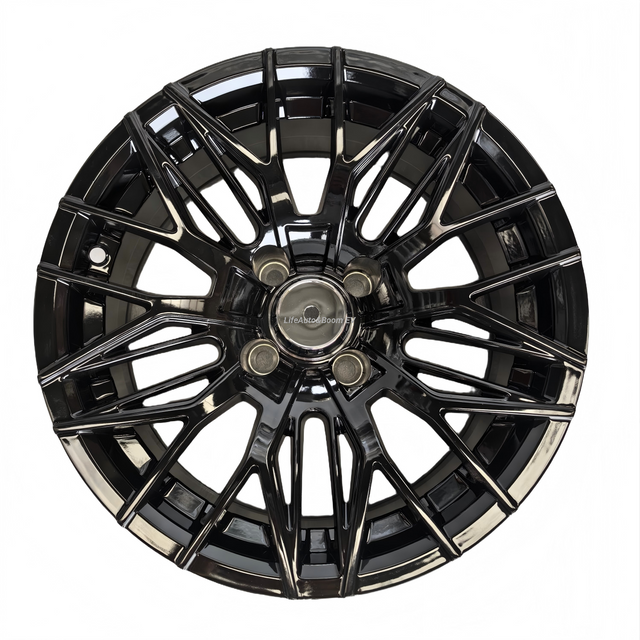  All-black Golf Cart Wheel Hub NBR14-29B (14X7-4-101.6-68.2-negative25)