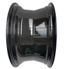 Aluminum Brilliant Black Golf Cart Wheel Hub NBR14-07(14x7-4-101.6-68--12.7)
