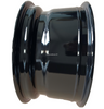 Aluminum All-Black Golf Cart Wheel Hub NBR14-14 (14x7-4-101.6-70-negative20 )