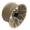 Bronze-colored Aluminum Golf Cart Wheel Hub NBR14-24 (14x7-4-101(1).6-72-negative25)