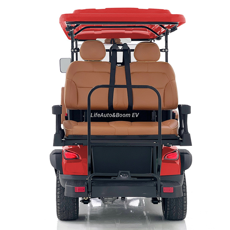 Off-Road Chinese Electric Golf Carts 6-Seater Club Model for Sale