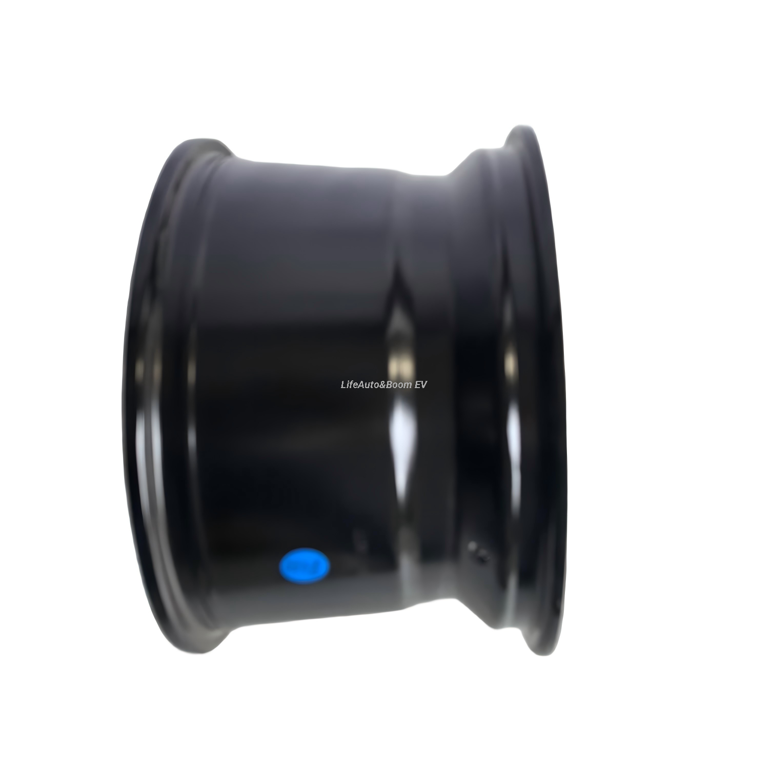 Brilliant Black Golf Cart Wheel Hub NBR12-01A (12X7-4-114.3-70-negative10)