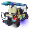 Customized 4-Seater Electric Golf Cart AC Motor and Lithium Battery for Sightseeing and Hunting