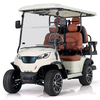 Compact Size Electric Golf Cart with 48v Battery Voltage Popular Choice for Landscape Work