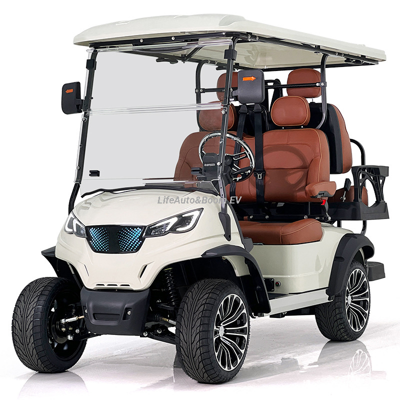 Compact Size Electric Golf Cart with 48v Battery Voltage Popular Choice for Landscape Work